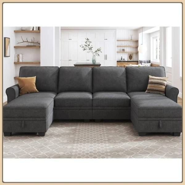 U-Shaped Sectional Sofa