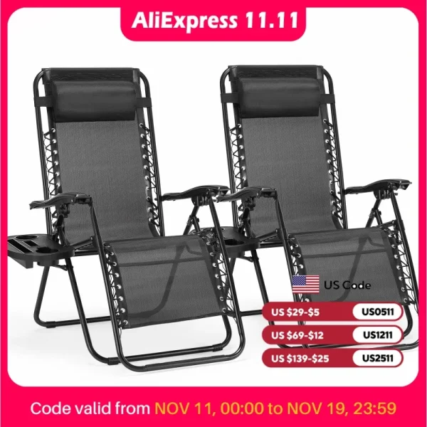 Zero Gravity Portable Recliners