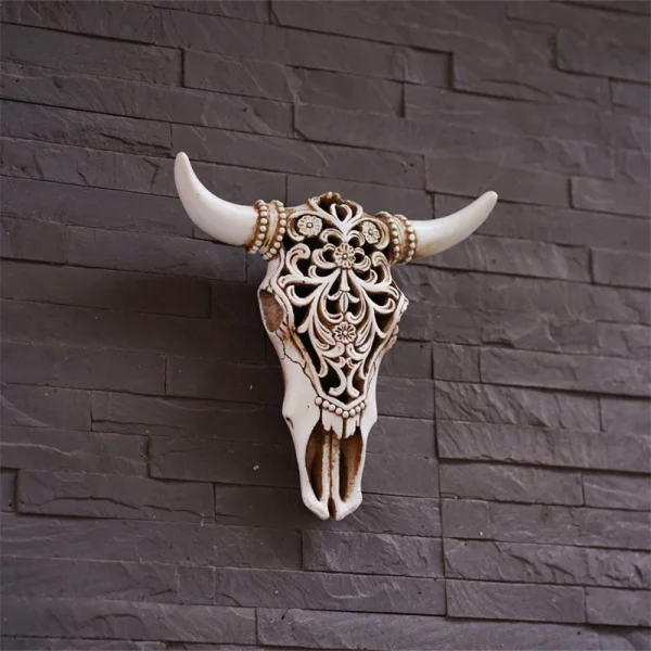 Bison Skull Wall Decor